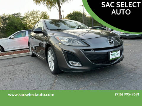 2011 Mazda MAZDA3 for sale at SAC SELECT AUTO in Sacramento CA