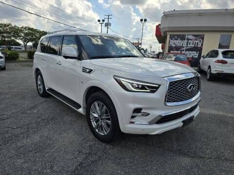 2019 Infiniti QX80 for sale at International Auto Wholesalers in Virginia Beach VA