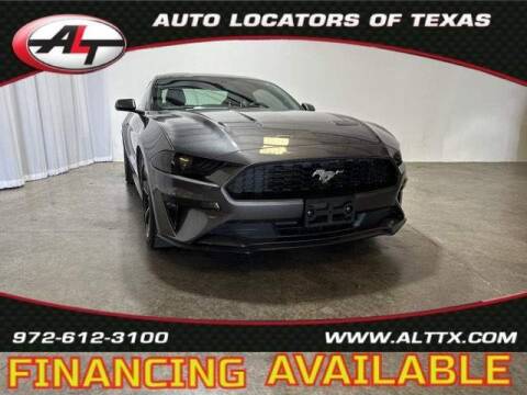 2018 Ford Mustang for sale at AUTO LOCATORS OF TEXAS in Plano TX