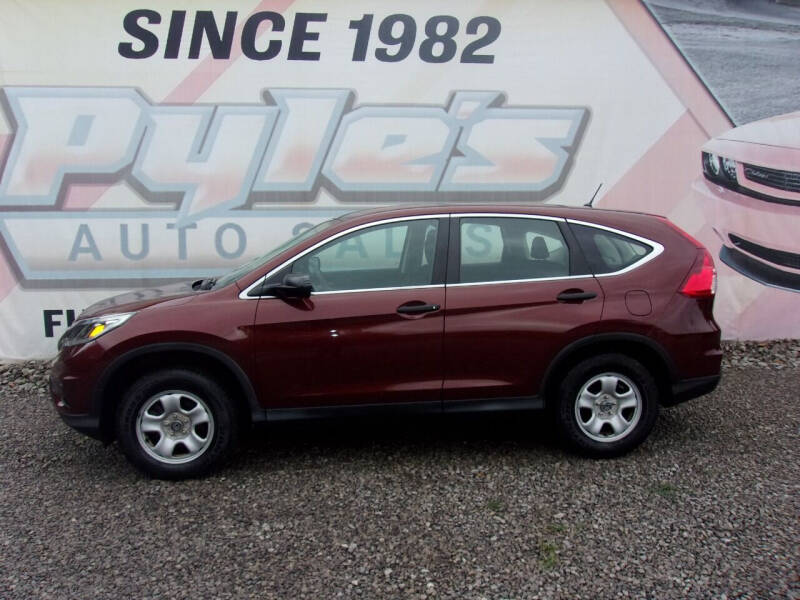 2015 Honda CR-V for sale at Pyles Auto Sales in Kittanning PA