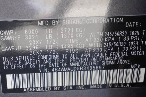 2024 Subaru Ascent Limited 7-Passenger