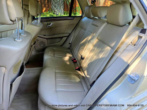 2011 Mercedes-Benz E-Class