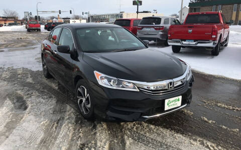 2016 Honda Accord for sale at Carney Auto Sales in Austin MN