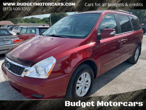 2012 Kia Sedona for sale at Budget Motorcars in Tampa FL