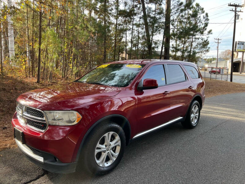 2013 Dodge Durango for sale at TRIPLE C AUTOMOTIVE in Anderson SC