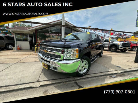 2012 Chevrolet Silverado 1500 for sale at 6 STARS AUTO SALES INC in Chicago IL