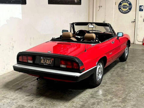 1987 Alfa Romeo Spider Graduate