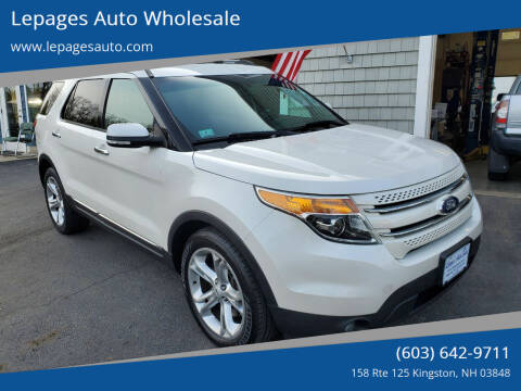 2014 Ford Explorer for sale at Lepages Auto Wholesale in Kingston NH