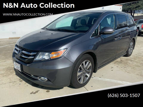 2014 Honda Odyssey for sale at n&n auto collection inc in Pasadena CA