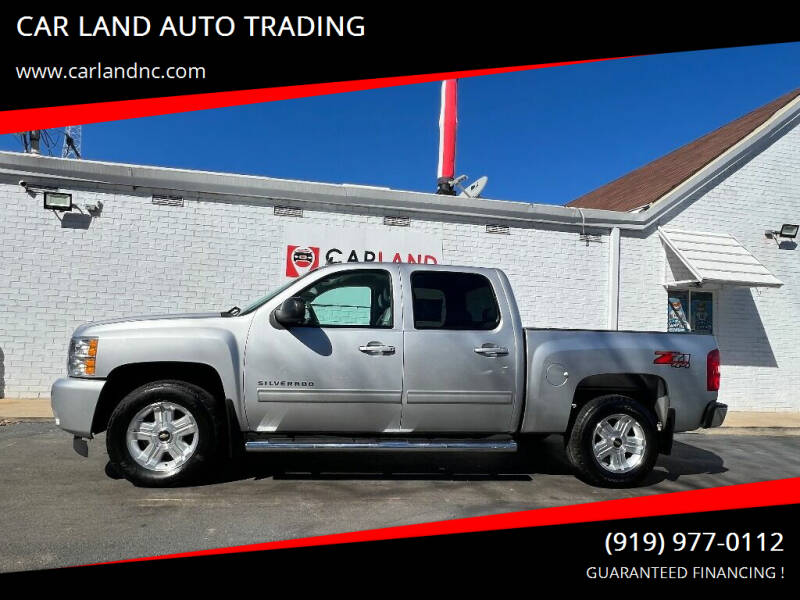 2013 Chevrolet Silverado 1500 for sale at CAR LAND  AUTO TRADING - CAR LAND AUTO TRADING in Raleigh NC