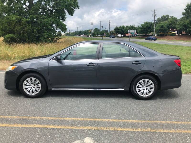 2012 Toyota Camry for sale at G&B Motors in Locust NC