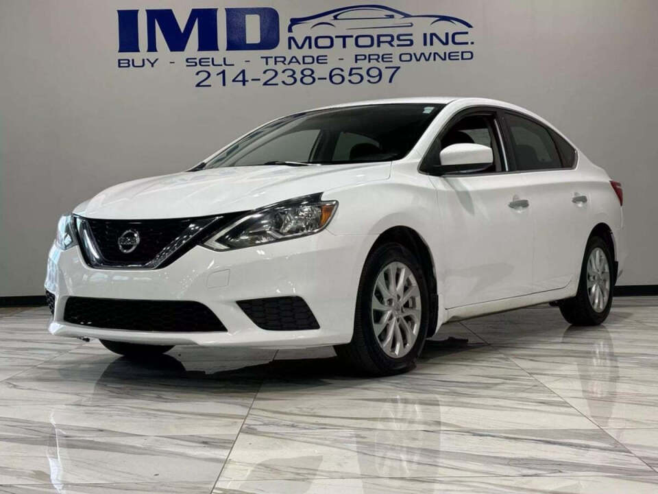 2017 Nissan Sentra for sale at IMD MOTORS, INC in Dallas, TX