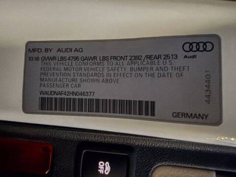 2017 Audi A4 2.0T quattro Premium