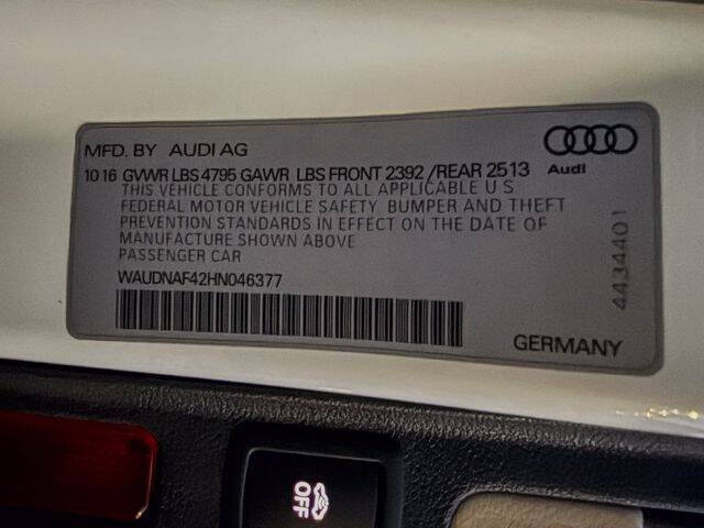 2017 Audi A4 2.0T quattro Premium