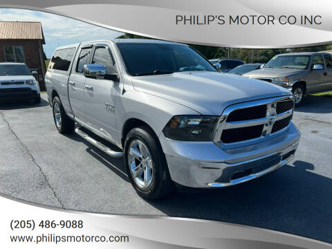 2013 RAM 1500 for sale at PHILIP'S MOTOR CO INC in Haleyville AL