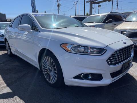 2015 Ford Fusion for sale at WILSON MOTORS in Stockton CA