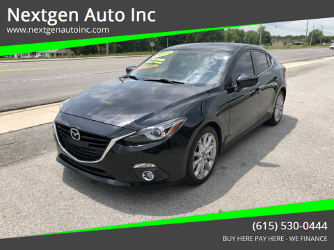 2014 Mazda MAZDA3 for sale at Nextgen Auto Inc in Smithville TN