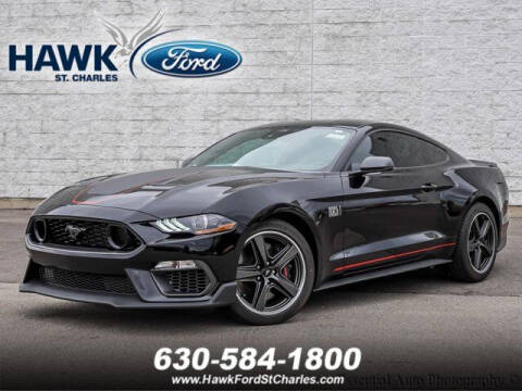 2022 Ford Mustang for sale at Hawk Ford of St. Charles in Saint Charles IL
