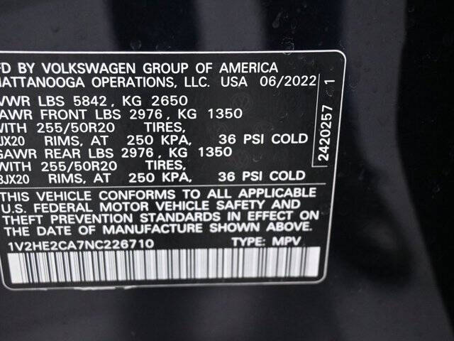 2022 Volkswagen Atlas Cross Sport V6 SE 4Motion