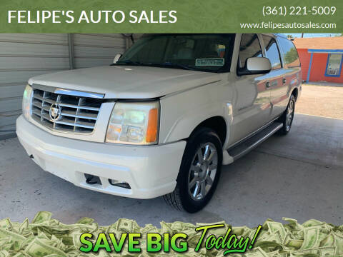 2005 Cadillac Escalade ESV for sale at FELIPE'S AUTO SALES in Bishop TX