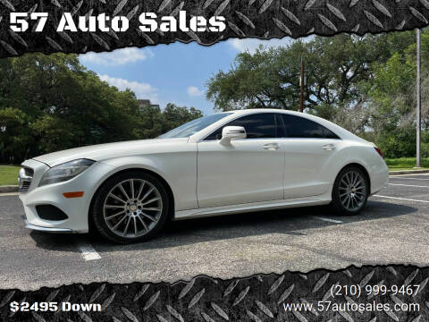 2015 Mercedes-Benz CLS for sale at 57 Auto Sales in San Antonio TX