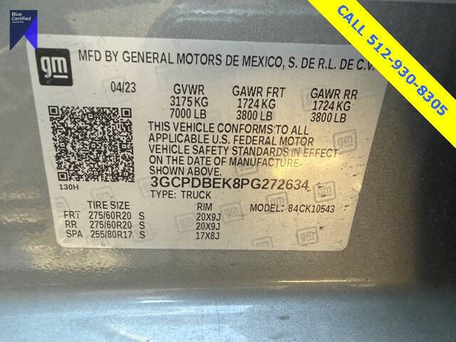 2023 Chevrolet Silverado 1500