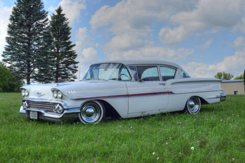 1958 Chevrolet Biscayne for sale at Hooked On Classics in Excelsior MN