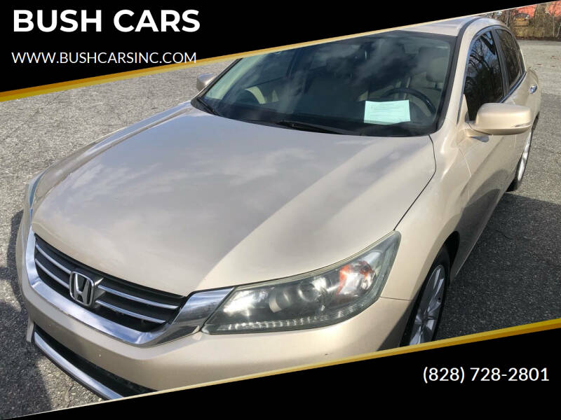2014 Honda Accord for sale at BUSH CARS in Lenoir NC