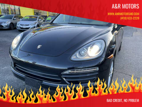 2014 Porsche Cayenne for sale at A&R MOTORS in Baltimore MD