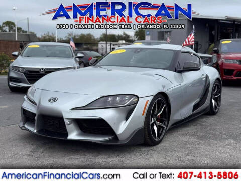 2022 Toyota GR Supra for sale at American Financial Cars in Orlando FL