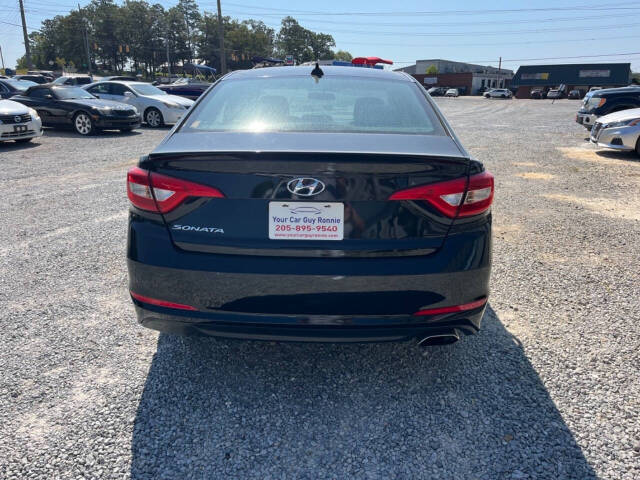 2015 Hyundai SONATA for sale at YOUR CAR GUY RONNIE in Alabaster, AL