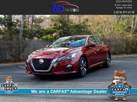 2020 Nissan Altima for sale at Zed Motors in Raleigh NC