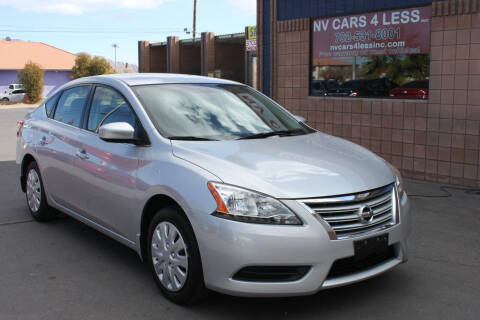 2015 Nissan Sentra for sale at NV Cars 4 Less, Inc. in Las Vegas NV