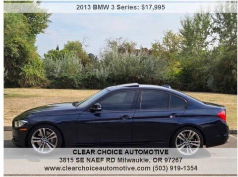 2013 BMW 3 Series 335i xDrive