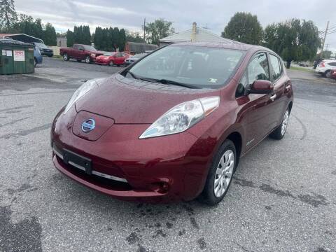 2017 Nissan LEAF for sale at Sam's Auto in Akron PA