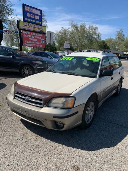 2003 Subaru Outback for sale at Right Choice Auto in Boise ID