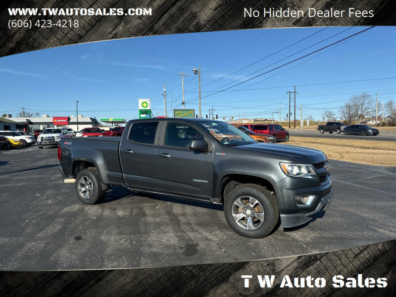 2016 Chevrolet Colorado for sale at T W Auto Sales in Science Hill KY