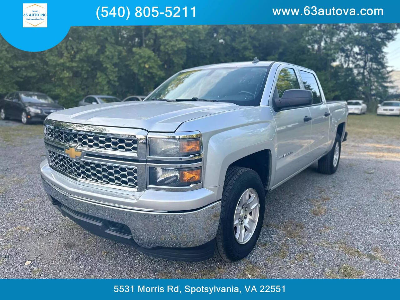 2014 Chevrolet Silverado 1500 for sale at 63 Auto Inc in Spotsylvania, VA