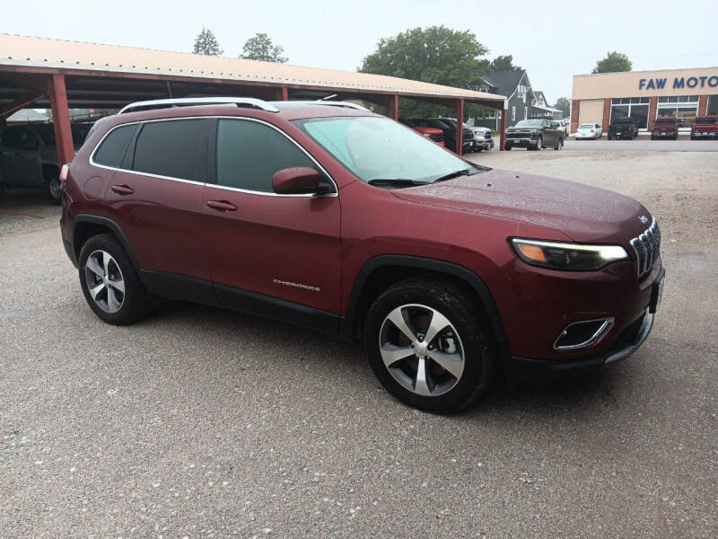 Used 2021 Jeep Cherokee Limited with VIN 1C4PJMDX2MD128099 for sale in Cambridge, NE