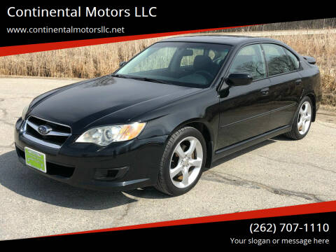 2009 Subaru Legacy for sale at Continental Motors LLC in Hartford WI