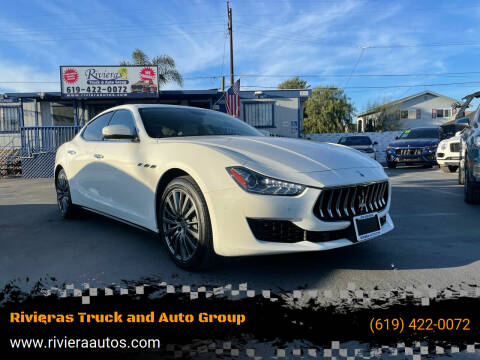 2020 Maserati Ghibli for sale at Rivieras Truck and Auto Group in Chula Vista CA