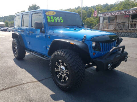 2011 Jeep Wrangler Unlimited for sale at Elk Avenue Auto Brokers in Elizabethton TN