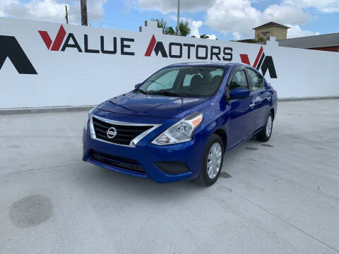 2017 Nissan Versa for sale at Value Motors Company in Marrero LA