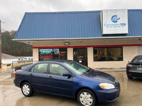 2005 Toyota Corolla for sale at CarUnder10k in Dayton TN