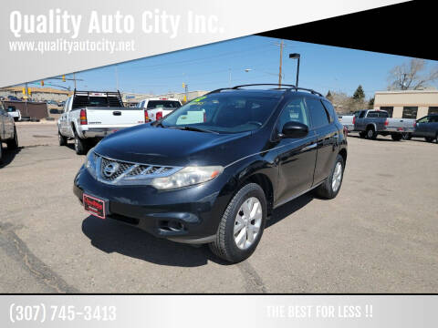 2012 Nissan Murano for sale at Quality Auto City Inc. in Laramie WY