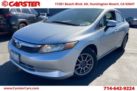 2012 Honda Civic for sale at CARSTER in Huntington Beach CA