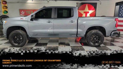 2019 Chevrolet Silverado 1500 for sale at PRIME RIDEZ LLC & RHINO LININGS OF CRAWFORD COUNTY in Meadville PA