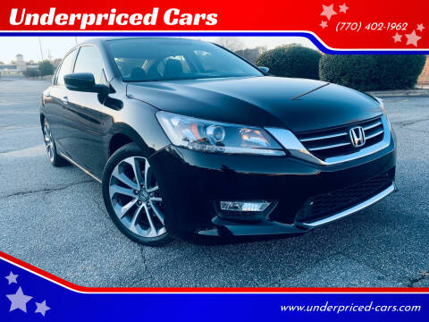 2014 Honda Accord for sale at Underpriced Cars in Marietta GA