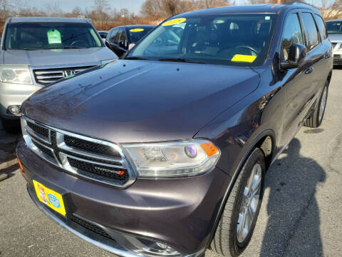 2015 Dodge Durango for sale at Howe's Auto Sales in Lowell MA