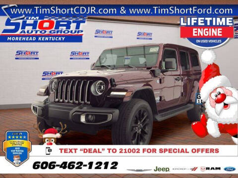 2021 Jeep Wrangler Unlimited for sale at Tim Short Chrysler Dodge Jeep RAM Ford of Morehead in Morehead KY